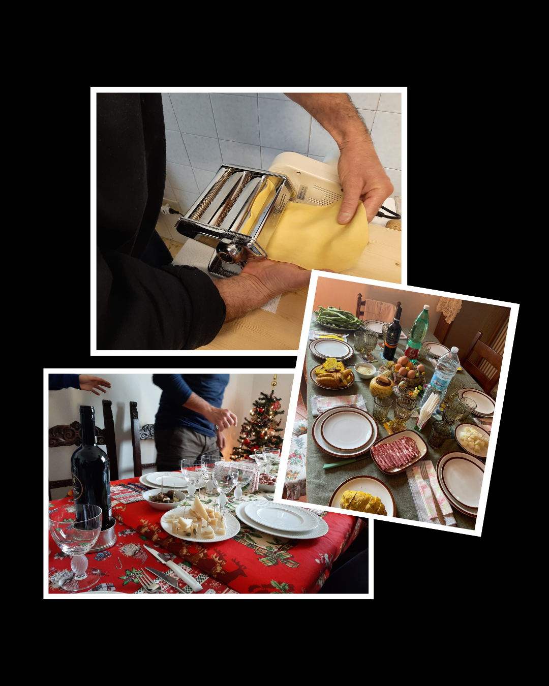 Ilaria Tradition Collage Black