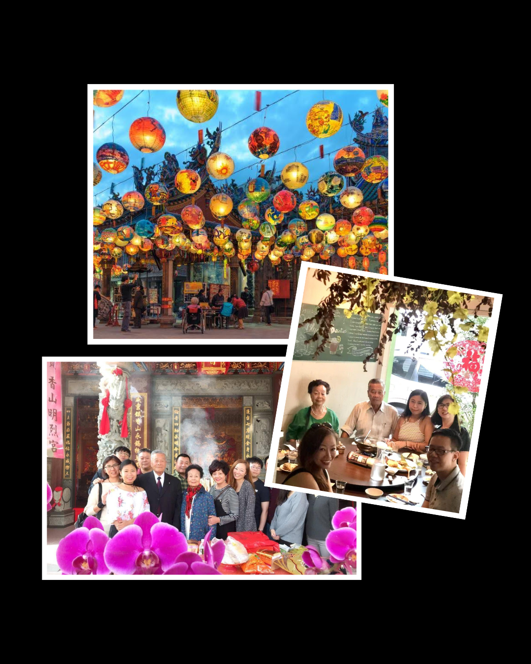 Lina Traditions Collage Black